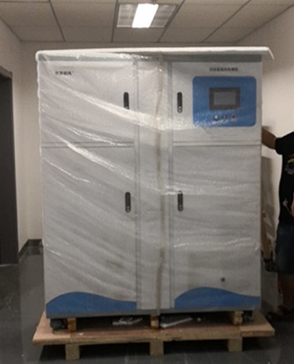 優普實驗室廢水處理機到貨